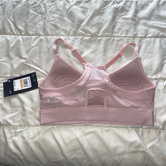 ❤️Baby Pink❤️ Under Armour sports bra NWT! - Picture 3 of 3